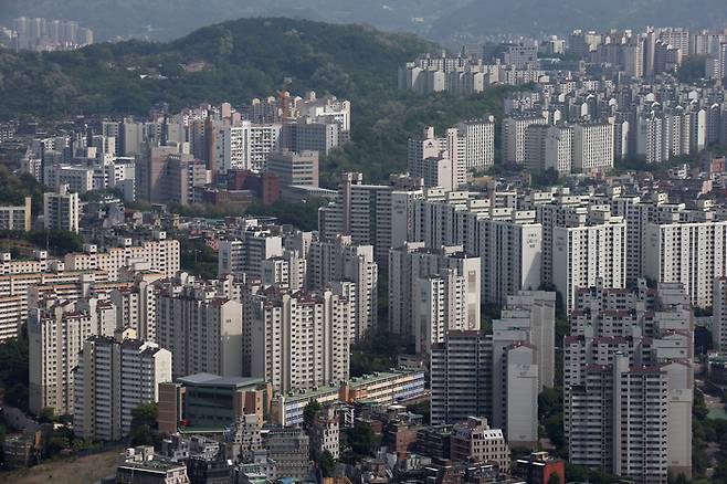 서울 동작구 아파트 단지 전경. 연합뉴스