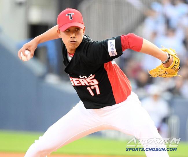 8일 잠실구장에서 열린 KIA-두산 경기. 4회말 임기영이 투구하고 있다. 잠실=정재근 기자 cjg@sportschosun.com/2024.6.8/