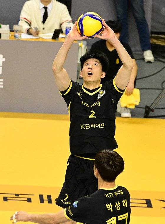 남자배구 KB손해보험 세터 황택의. 사진 한국배구연맹