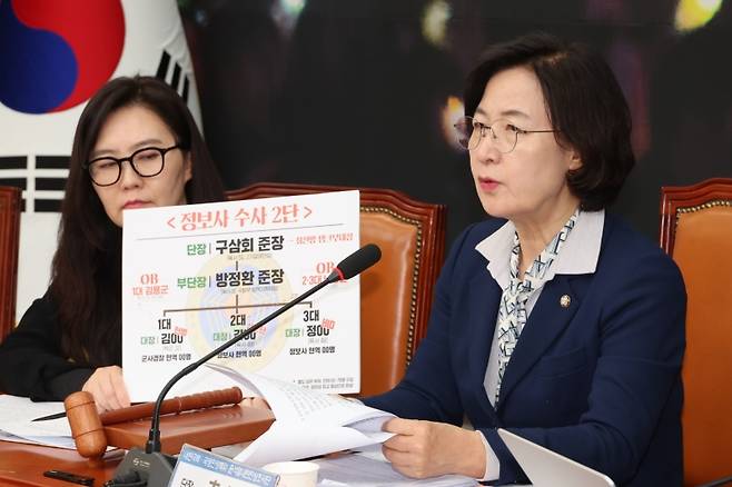 ▲발언하는 추미애 더불어민주당 의원 [연합뉴스]