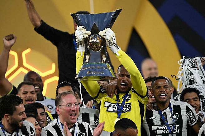 보타포구 골키퍼 존 빅터. AFP연합뉴스