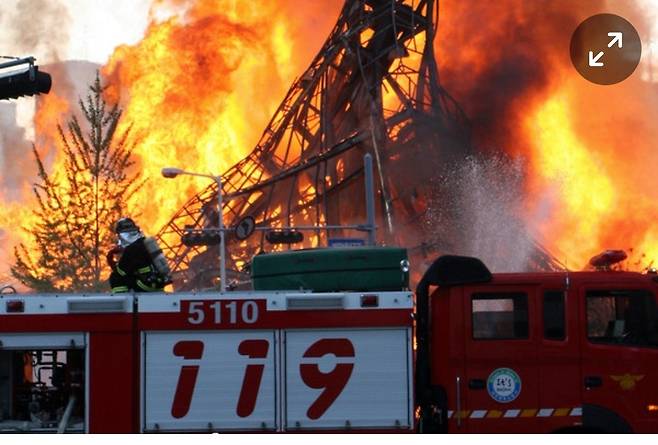 시흥 과림동 공장서 불 \'차량 우회 당부\'