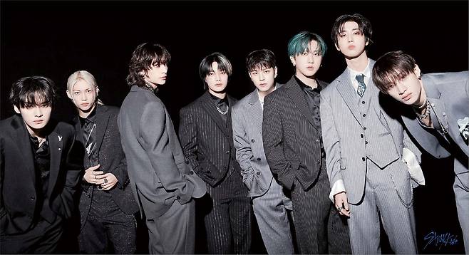 미국 빌보드 메인 앨범 차트에서 6개 앨범 연속 1위를 차지한 그룹 스트레이 키즈  [JYP엔터테인먼트 제공]