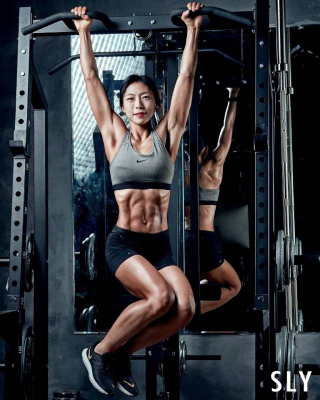 ▲ 6년째 보디빌더에 푹 빠진 박근혜 경기 광주시청 홍보팀장. ⓒ 박근혜 SNS