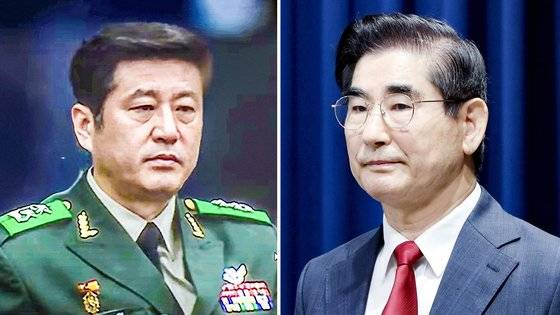 12·3 비상계엄 사전 모의 의혹의 핵심 축인 노상원 전 정보사령관과 김용현 전 국방부 장관. 중앙포토
