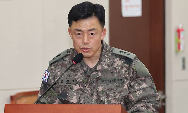 문상호 국군정보사령관. 연합뉴스