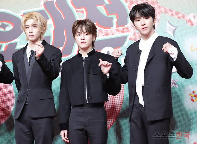 '2024 SBS 가요대전' 레드카펫 행사에 참석한 그룹 보이넥스트도어. 24.12.25. ⓒ이혜영 기자 lhy@hankooki.com