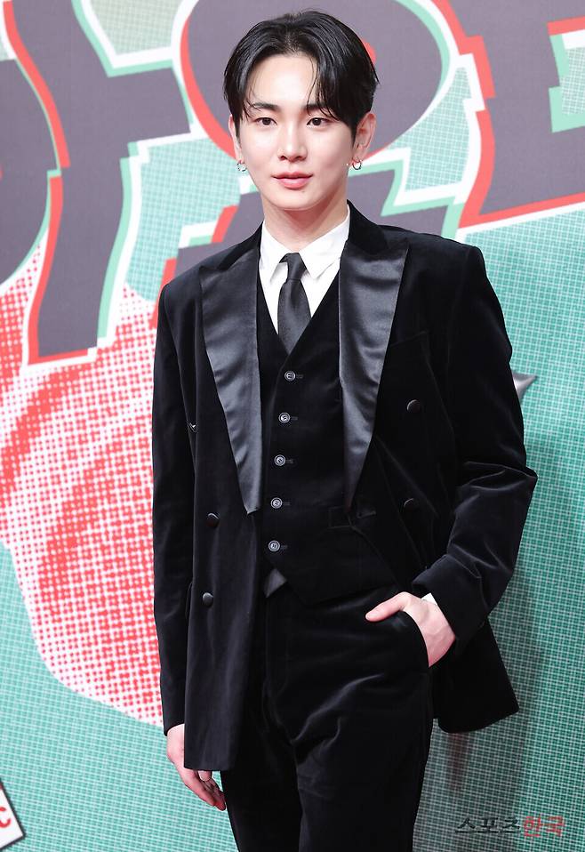 '2024 SBS 가요대전' 레드카펫 행사에 참석한 가수 키. 24.12.25. ⓒ이혜영 기자 lhy@hankooki.com