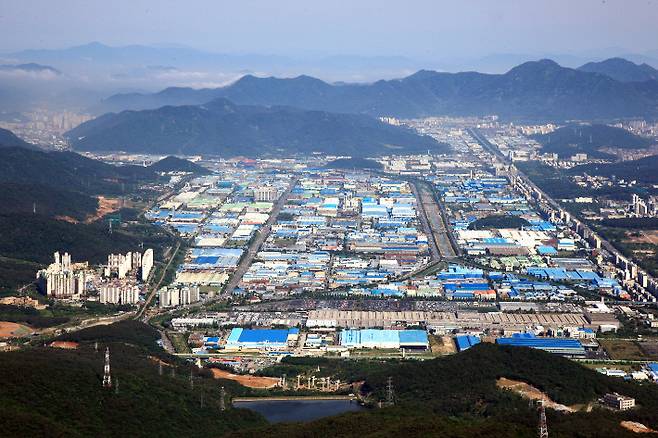 창원국가산단. 경남도청 제공