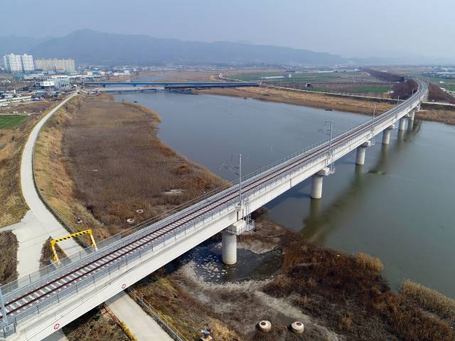 탐진강 3교. 사진제공=국가철도공단