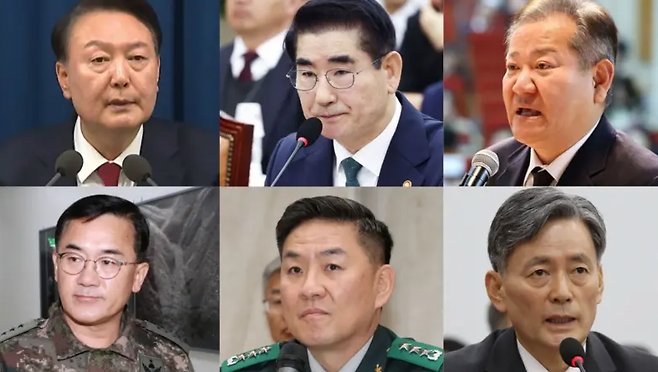 12.3 비상계엄 사태는 정·군·경 고위 인사들이 대거 연루되며 수사 대상이 확대되고 있다