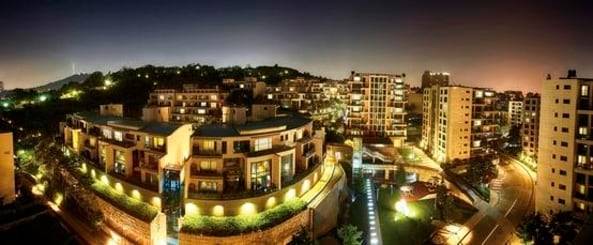 서울 한남동 한남더힐 전경.