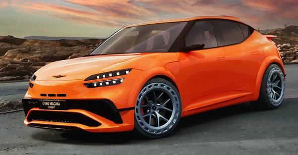 제네시스 GV60 마그마 사진 제네시스