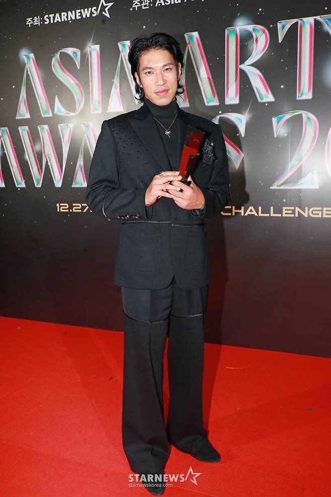 김민, 2024 AAA 씬 스틸러 선정[★포토]