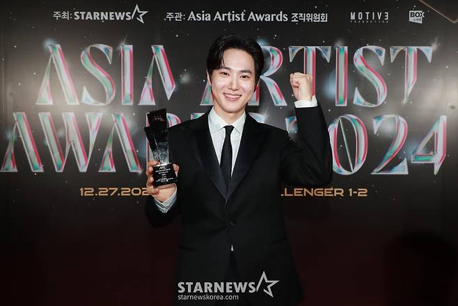 수호 'AAA 화이팅'[★포토]