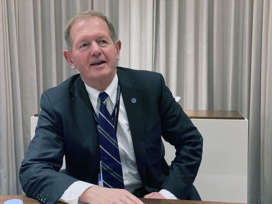 2019년 방한한 마르쿠스 발렌베리 회장 모습. 스웨덴 최대 기업집단인 발렌베리 그룹 일가인 발렌베리 회장은 당시 이재용 삼성전자 회장과 만났다. 중앙포토