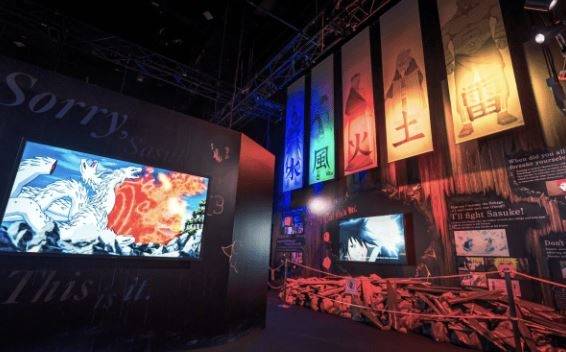 "Naruto The Gallery" exhibition held in Mapo-gu, Seoul ('Naruto The Gallery's official website)