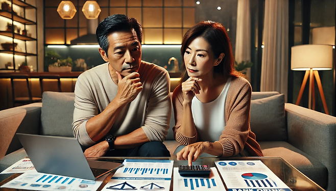 금융기관 한 곳당 보호받을 수 있는 예금액이 기존 5000만원에서 1억원으로 상향된다. [챗GPT를 이용해 제작함]