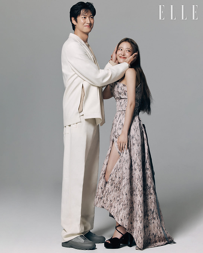 배우 나인우, 이세영.  사진=엘르 제공.