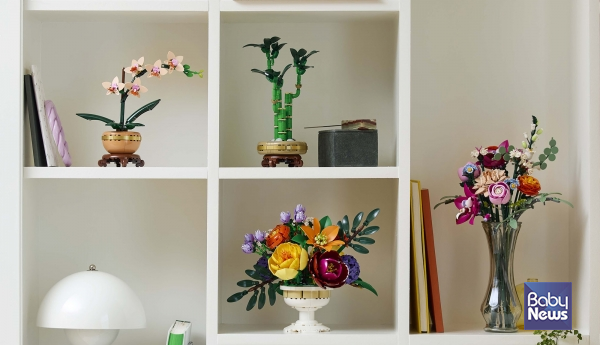 '레고 보태니컬' 시리즈 2025년 신제품 4종. ⓒ레고그룹