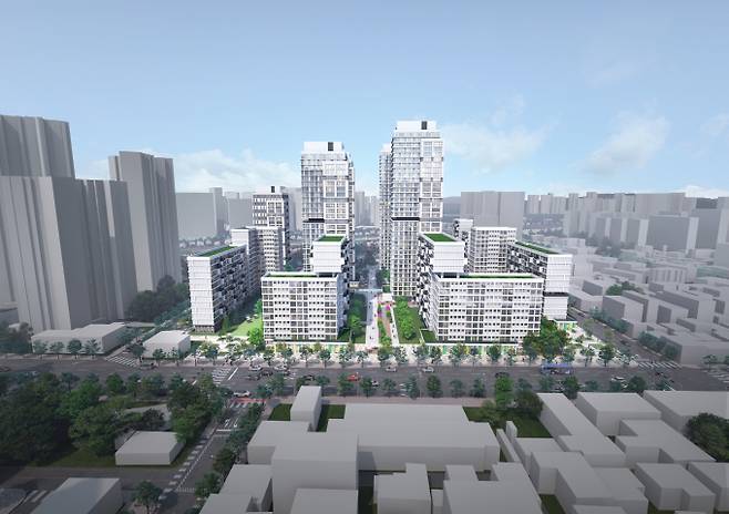 서울 중랑구 면목동 172-1 일대 재개발사업이 신속통합기획으로 추진된다. 사진은 사업 조감도. /사진=서울시