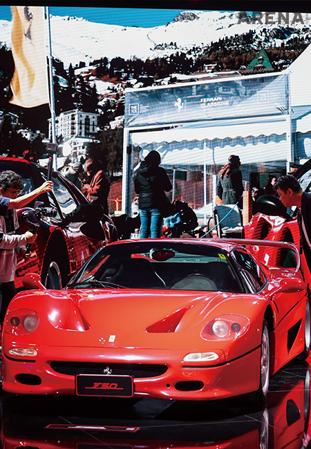 클래시케 존에 전시된 F50.