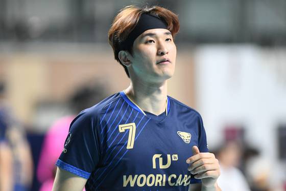 2023~24시즌을 끝으로 16년간의 현역 생활을 마친 우리카드 최석기. 사진 한국배구연맹