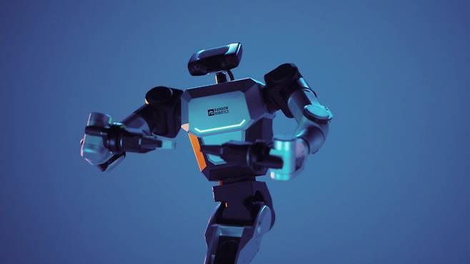 레인보우로보틱스의 이동형 양팔로봇 RB-Y1.  레인보우로보틱스 홈페이지