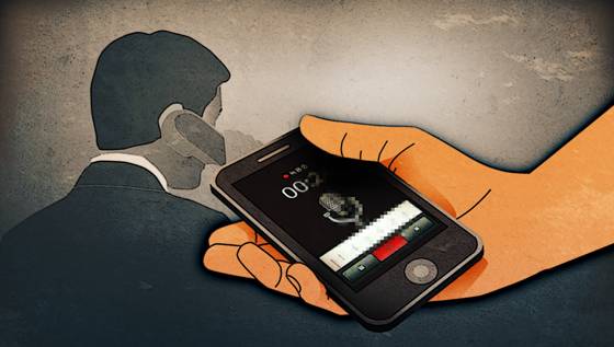 몰래 속옷을 가져가 정액 검사를 하고 집안 곳곳에 녹음기를 설치하는 등 의처증 증세를 보이는 남편과 이혼하고 싶다는 여성의 사연이 전해졌다.  /삽화=머니투데이