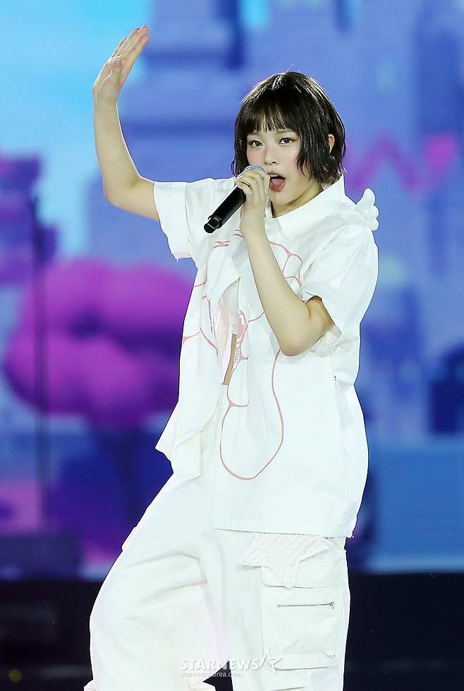 뉴진스 하니 '귀여움 가득 단발 하니'[AAA 스페셜 포토]