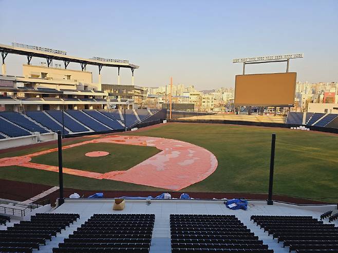 한화가 홈구장을 쓰게 될 대전 신구장.