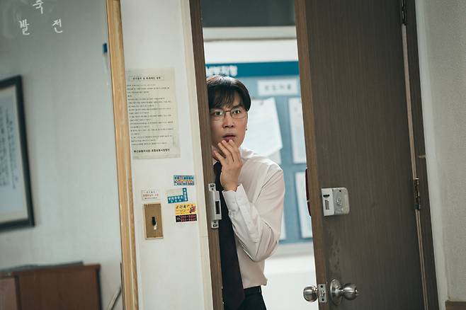 SBS 드라마 ‘열혈사제 2’에서 남두헌 역을 연기한 배우 서현우 출연장면. 사진 SBS