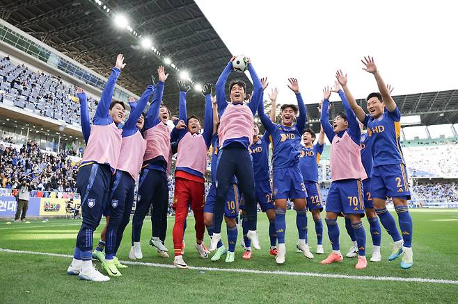 울산문수축구경기장/ K리그1/ 울산HDFC vs 수원FC/ 단체/ 사진 김정수