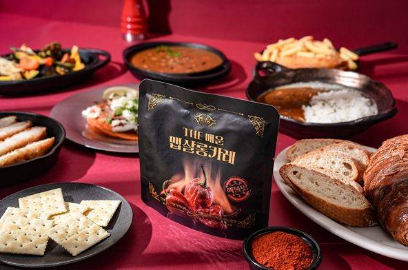 THE 매운 맵살롱카레 제품 사진. 더엘엔케이 제공