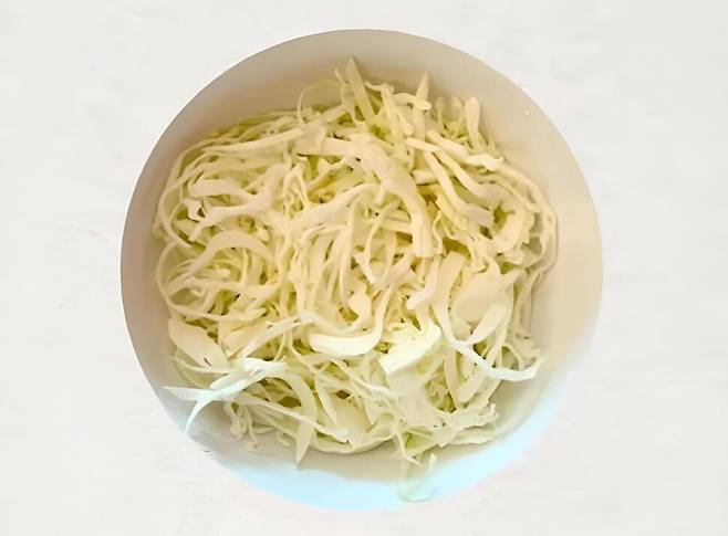 썬 양배추. 청과원 제공