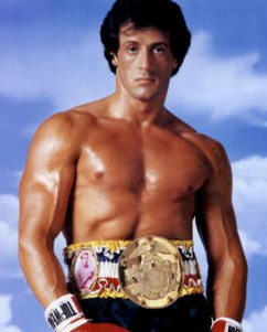 영화 '록키'에서의 실베스터 스탤론