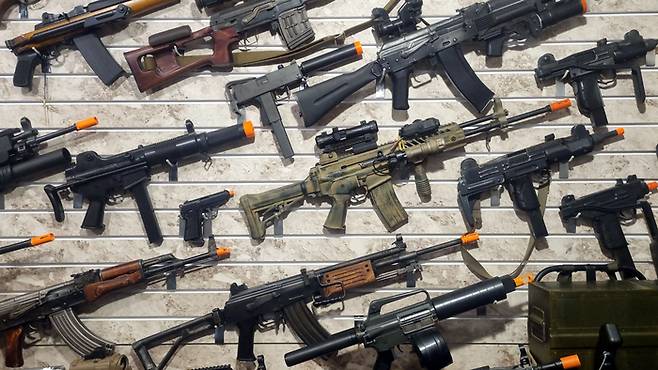 모델링맥스 최민성 대표의 에어소프트건 컬렉션