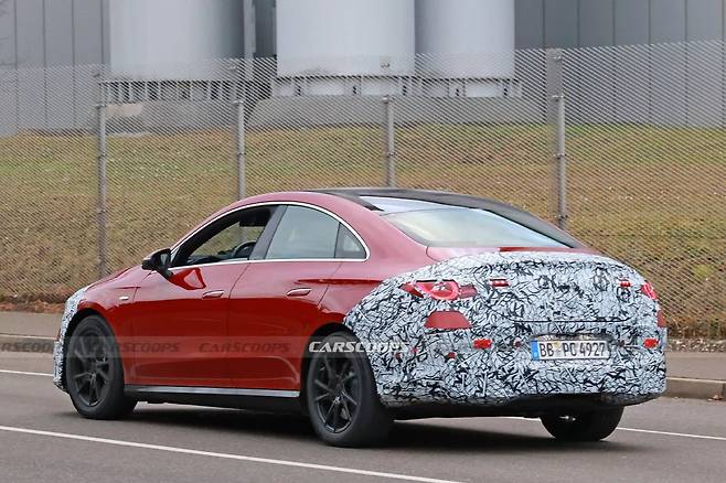 메르세데스 벤츠 CLA 전기차 테스트카