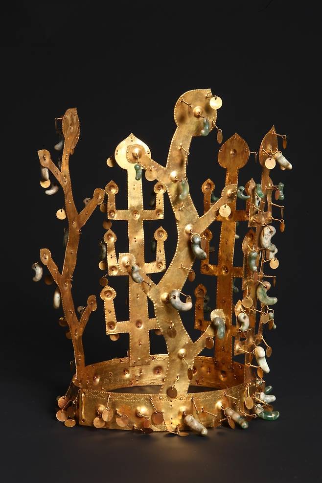 국보 '금관총 금관 및 금제 관식' [국가유산청 국가유산포털 제공. 재판매 및 DB 금지]