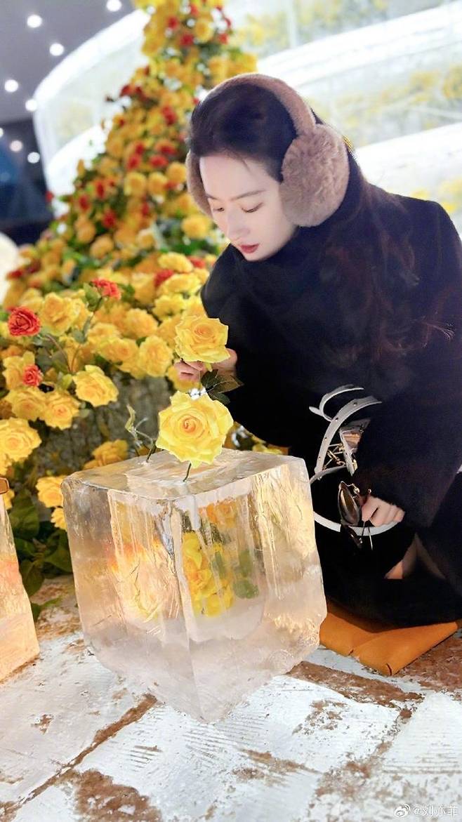 [류이페이 웨이보 캡처. 재판매 및 DB금지]