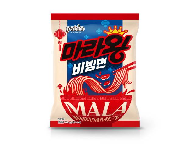 팔도가 지난 여름 출시한 '마라왕' 비빔면/사진제공=팔도