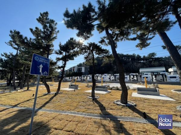 올덴리조트 울진점은 누구나 자유롭게 찾을 수 있도록 담장과 울타리를 일부러 설치하지 않았다. 소장섭 기자 ⓒ베이비뉴스