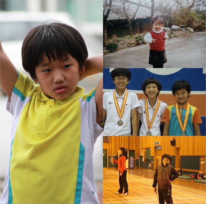 초등학교 시절 안세영. 사진=이현희 씨 제공