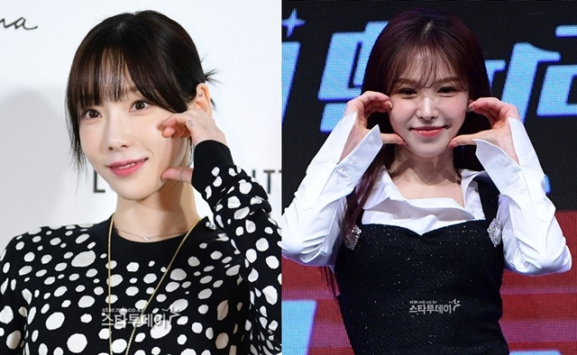 태연, 웬디. 사진l스타투데이DB