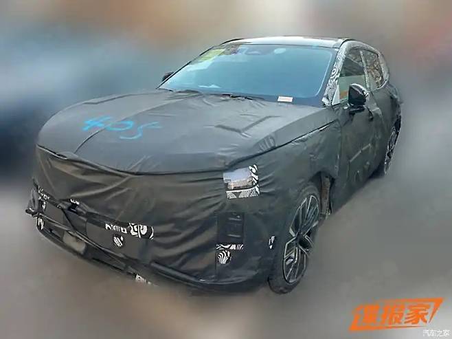 사진 : 볼보 XC50 테스트카 (출처=오토스파이넷)