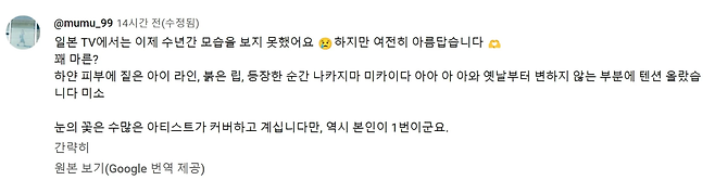 image.png 나카시마 미카 한국TV 출연 영상을 본 일본인들 반응.JPG