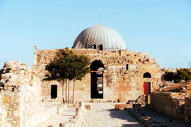 8세기에 지어진 우마이야 궁전