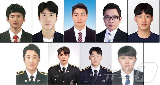 동해해경청 2024 레스큐 아너로 선정된 경찰관들.(동해해경청 제공) 2025.1.9/뉴스1
