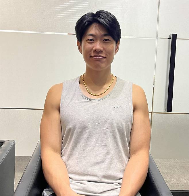 새 시즌을 준비하는 키움 내야수 송성문 [촬영 이대호]