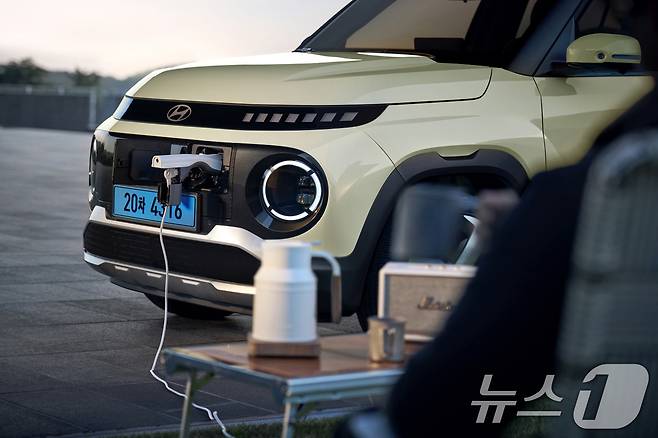 현대차의 소형 전기 SUV '캐스퍼 일렉트릭'(현대차 제공) 2024.8.27/뉴스1